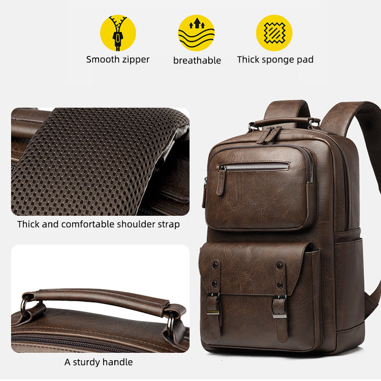 Nomad Pro Leather Backpack