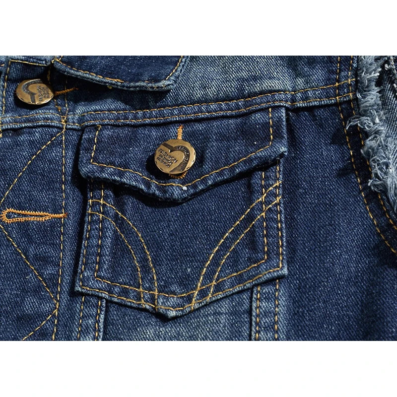 Bronco Jack Denim Vest