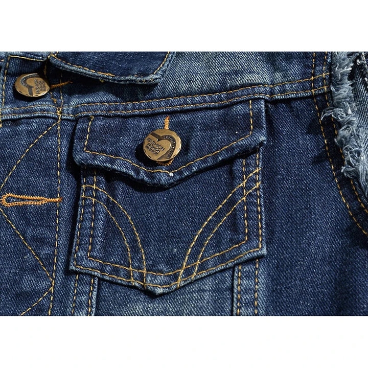 Bronco Jack Denim Vest