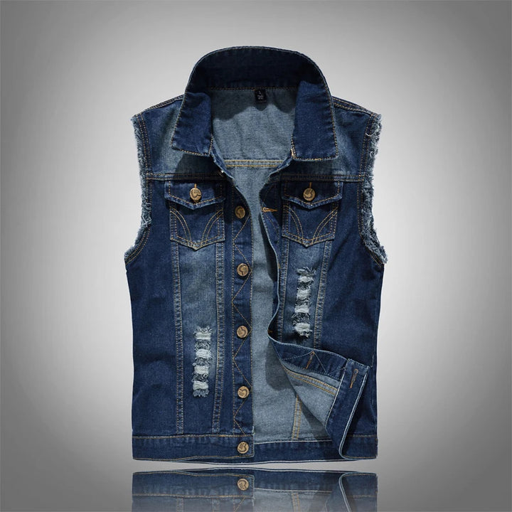 Bronco Jack Denim Vest