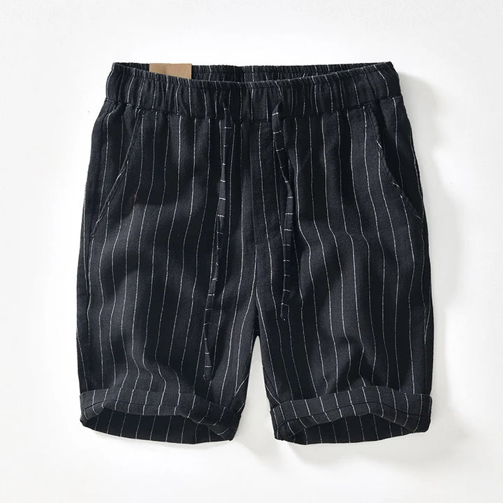 Shoreline Cotton Linen Shorts
