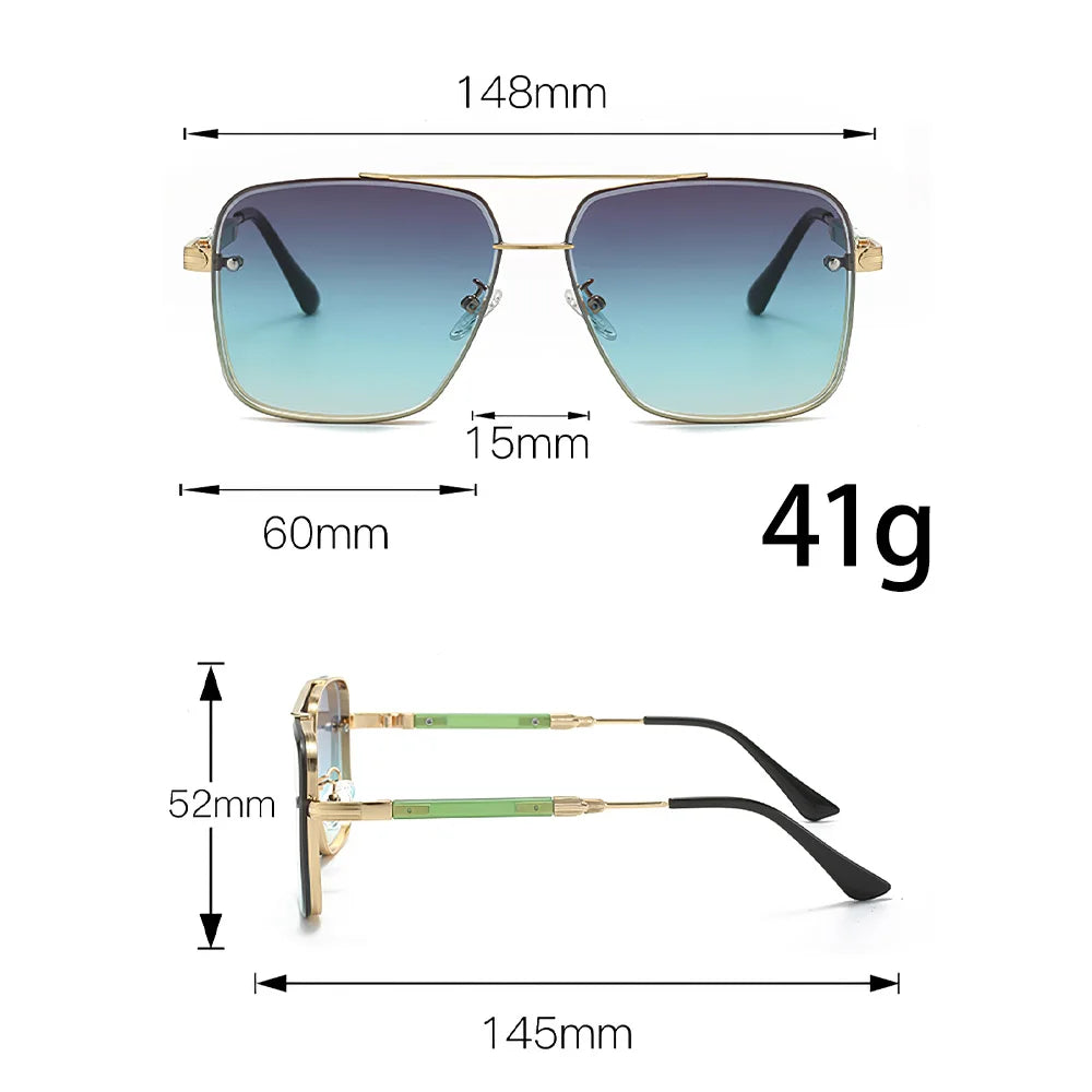 Amberline Square Sunglasses