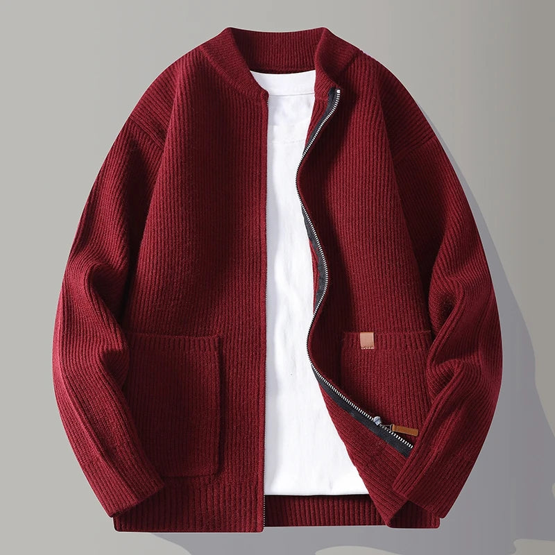 District Knit Zip Jacket