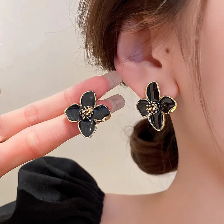 Verdant Flower Earrings