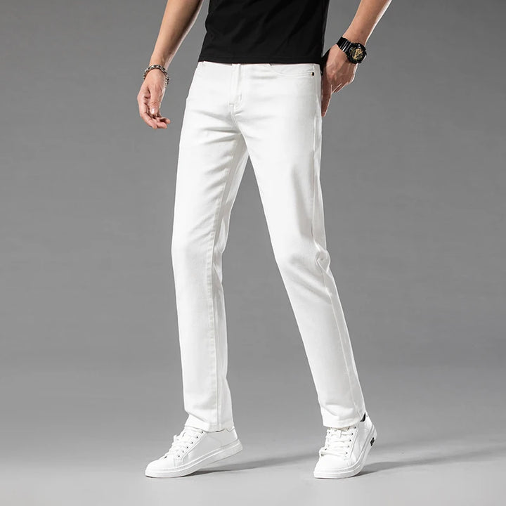 Belmont Straight Cut Cotton Pants