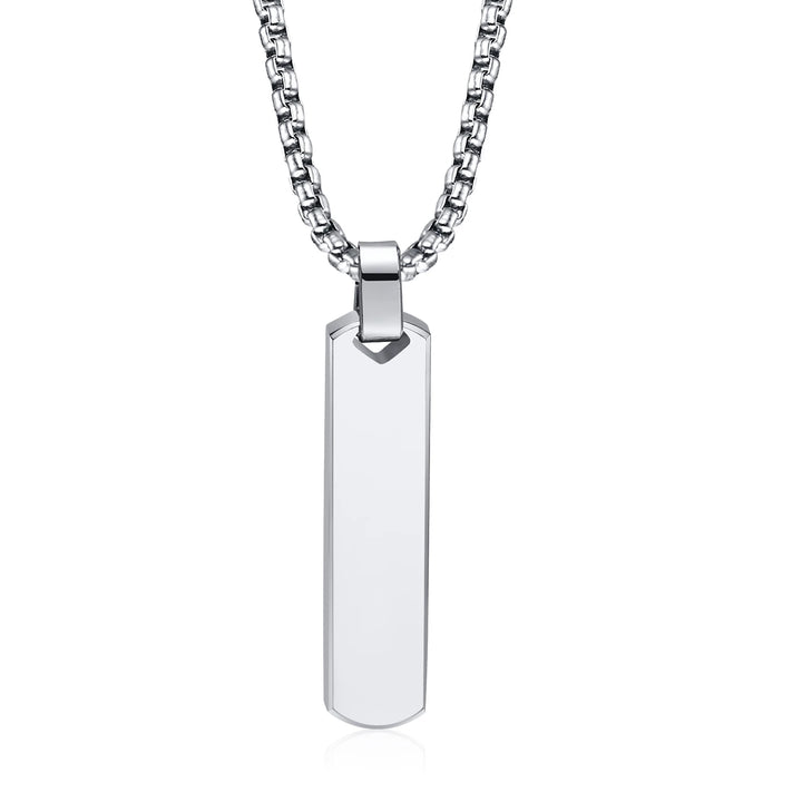 Stainless Steel Bar Necklace