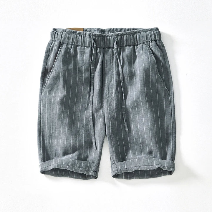 Shoreline Cotton Linen Shorts