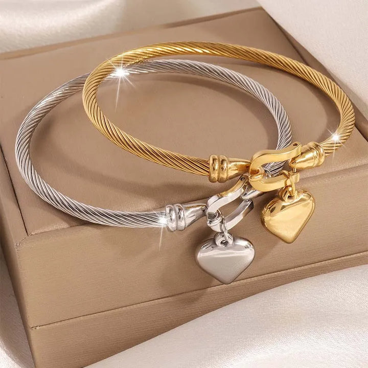 Lustre Heart Bracelet