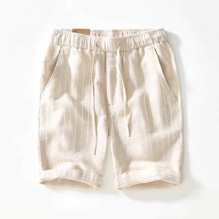 Shoreline Cotton Linen Shorts