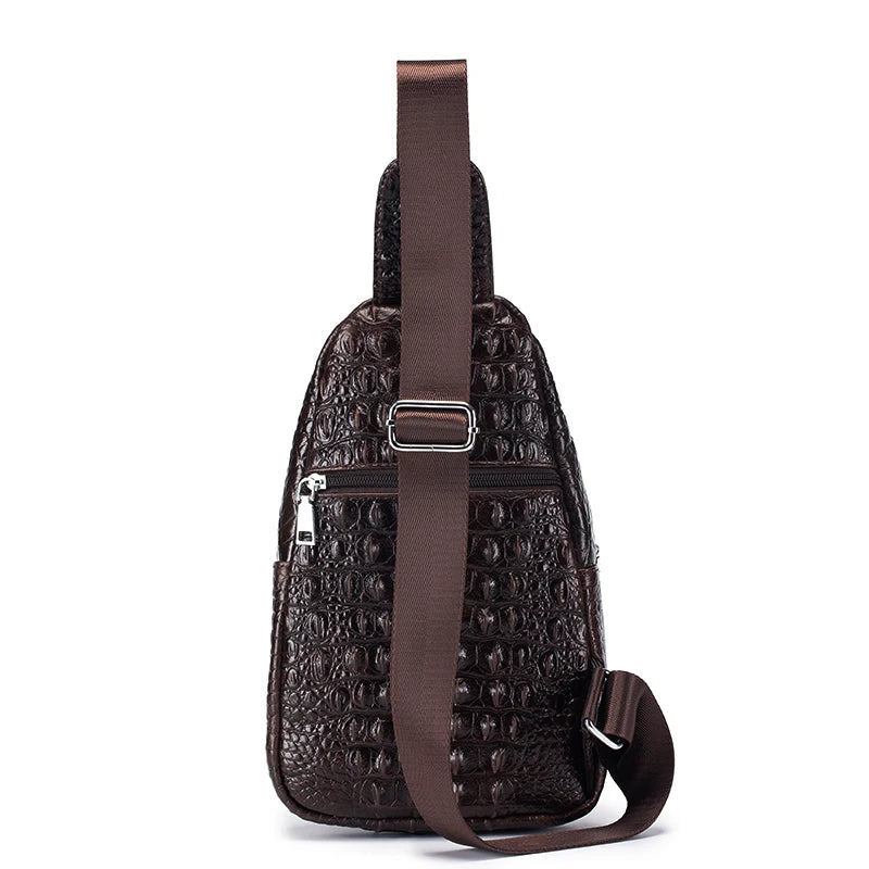 Outlaw Croc Crossbody Bag