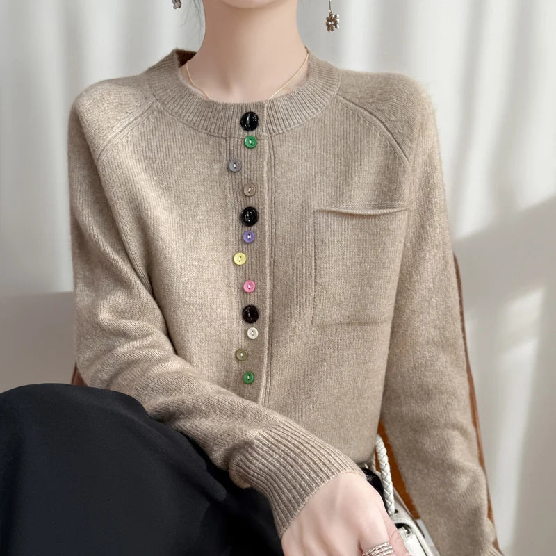 Everly Wool Cardigan