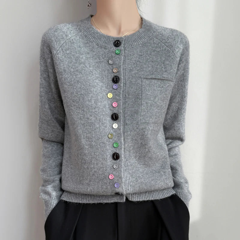 Everly Wool Cardigan