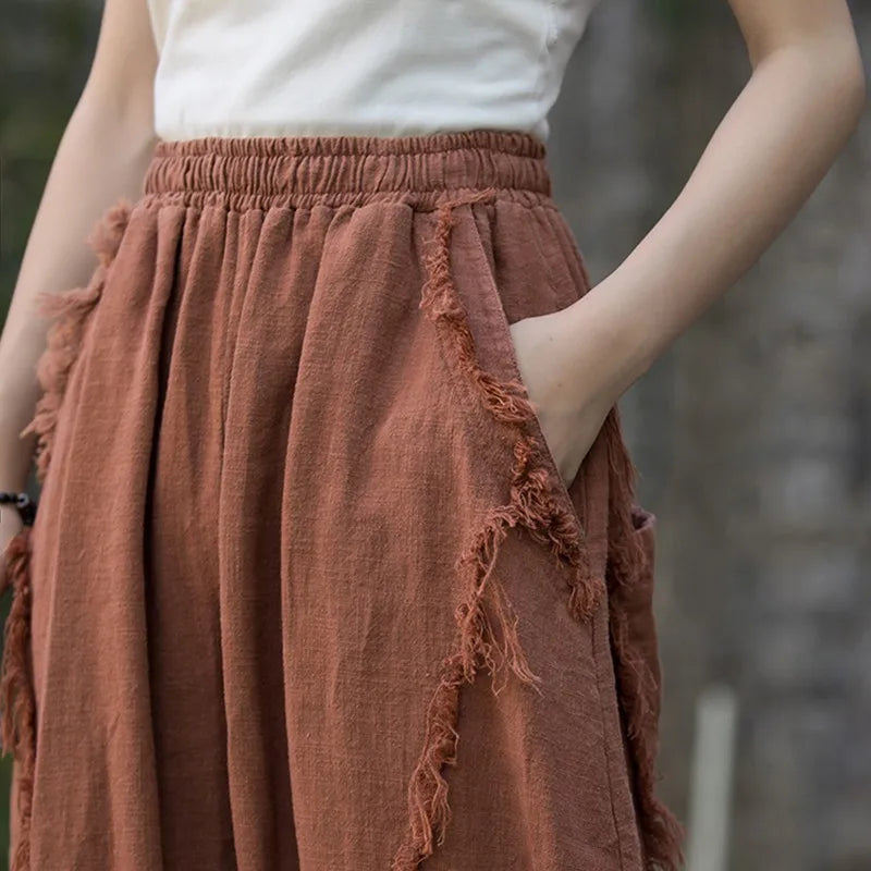 Arden Cotton Linen Pants