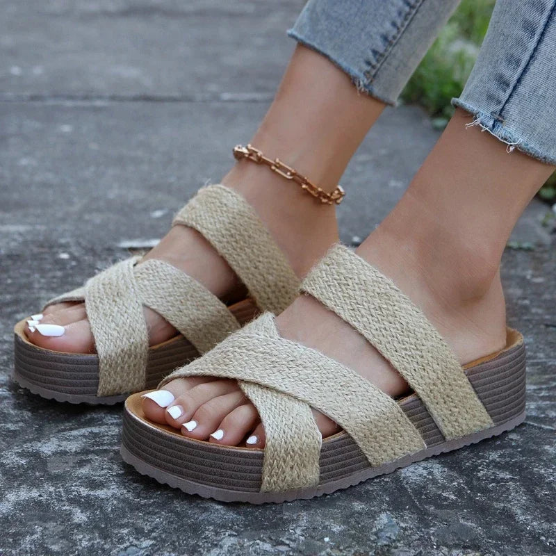 Solara Woven Sandals