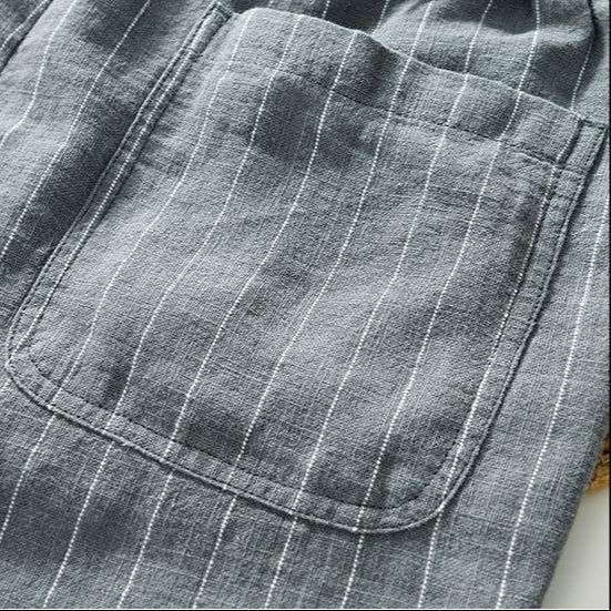 Shoreline Cotton Linen Shorts