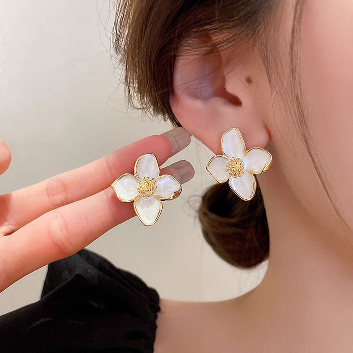 Verdant Flower Earrings