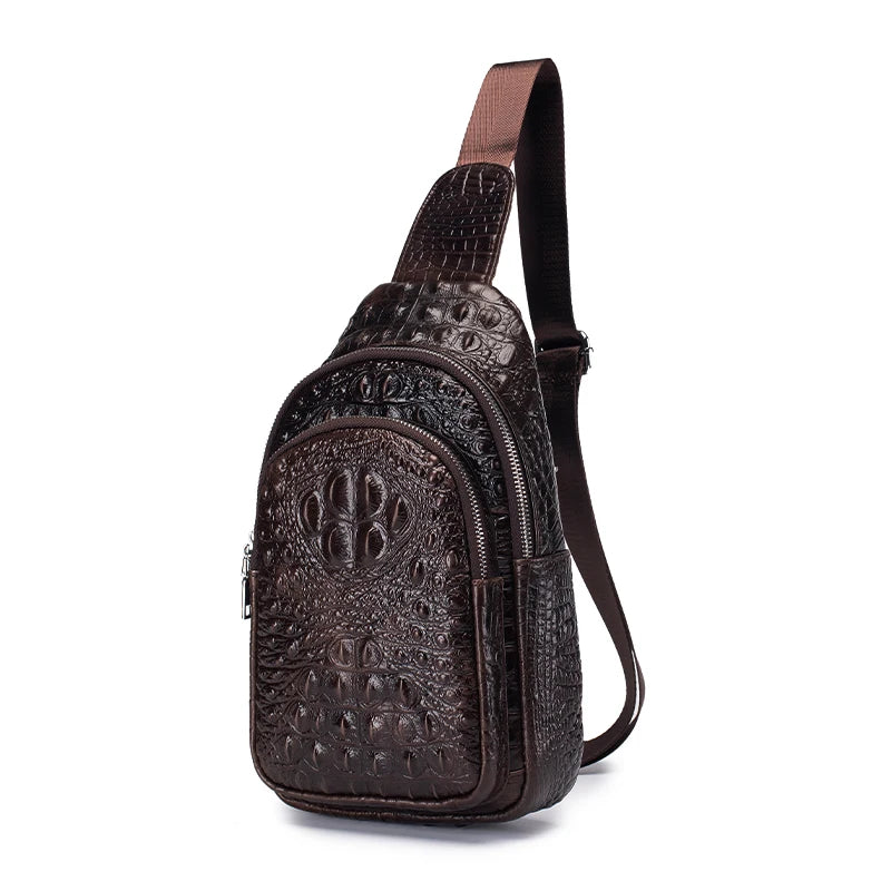Outlaw Croc Crossbody Bag