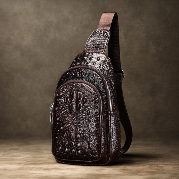 Outlaw Croc Crossbody Bag