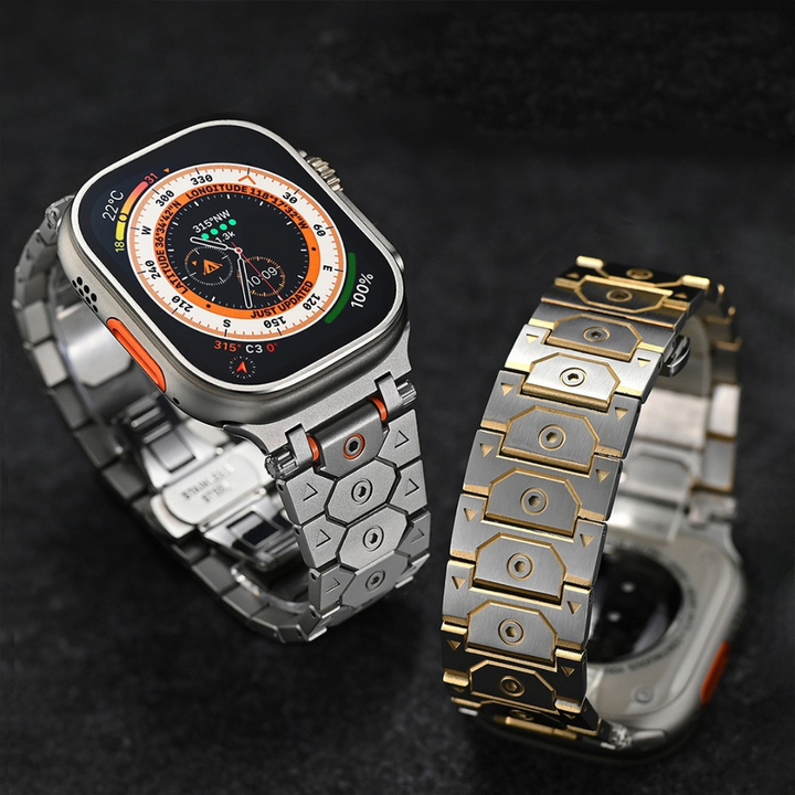 MechLine Stainless Steel Apple Watch Band