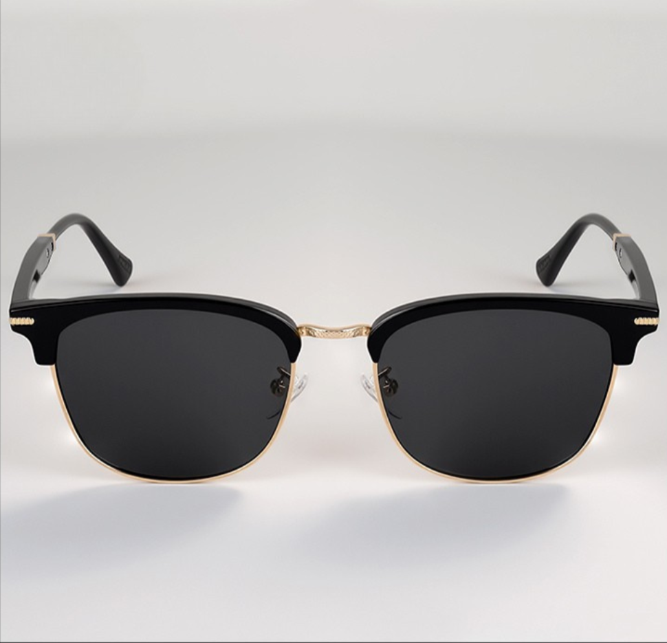 Caspian Clubmaster Unisex Sunglasses