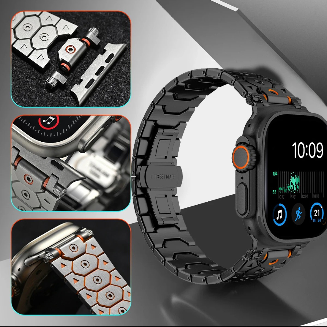 MechLine Stainless Steel Apple Watch Band