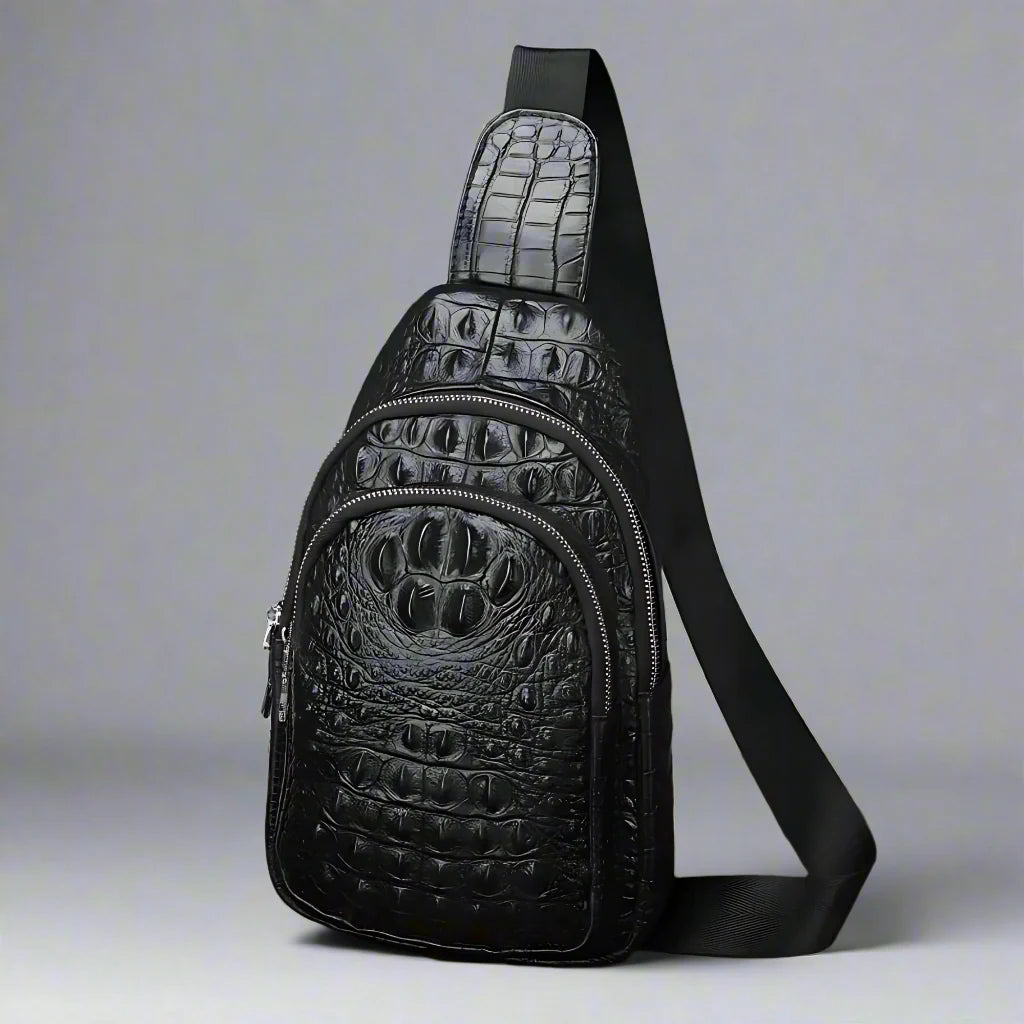 Outlaw Croc Crossbody Bag